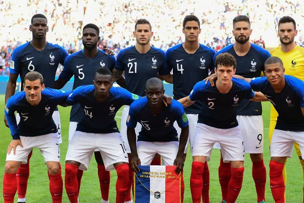 team photo for Francia