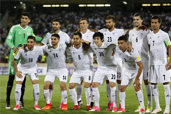 team photo for Iran