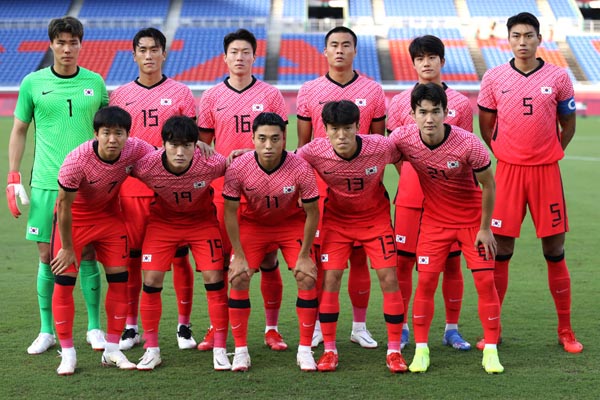 team photo for Republica de Corea