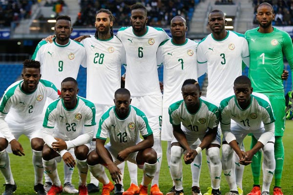 team photo for Senegal